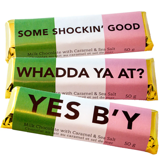 Newfoundland Chocolate Company NL Sayings Bars
