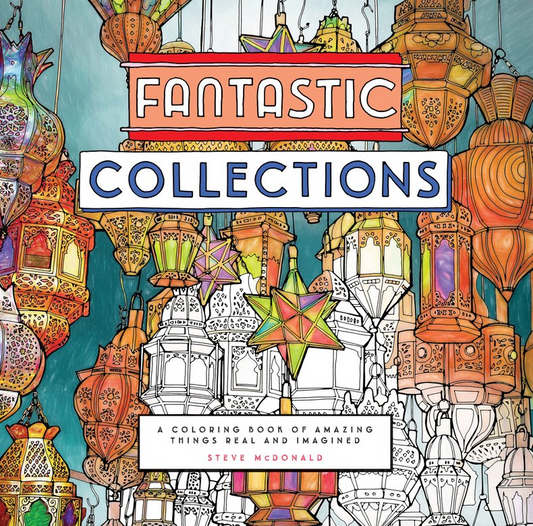 Fantastic Collections Adult Colouring Book