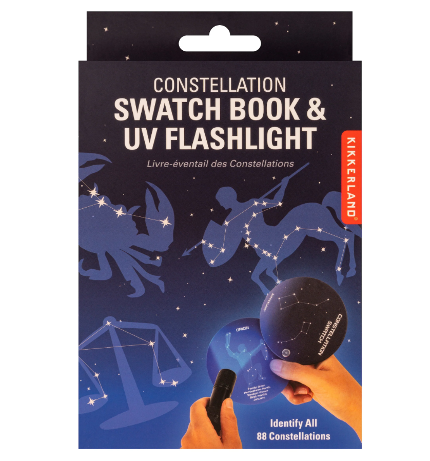 Constellation Swatch Book & Uv Flashlight