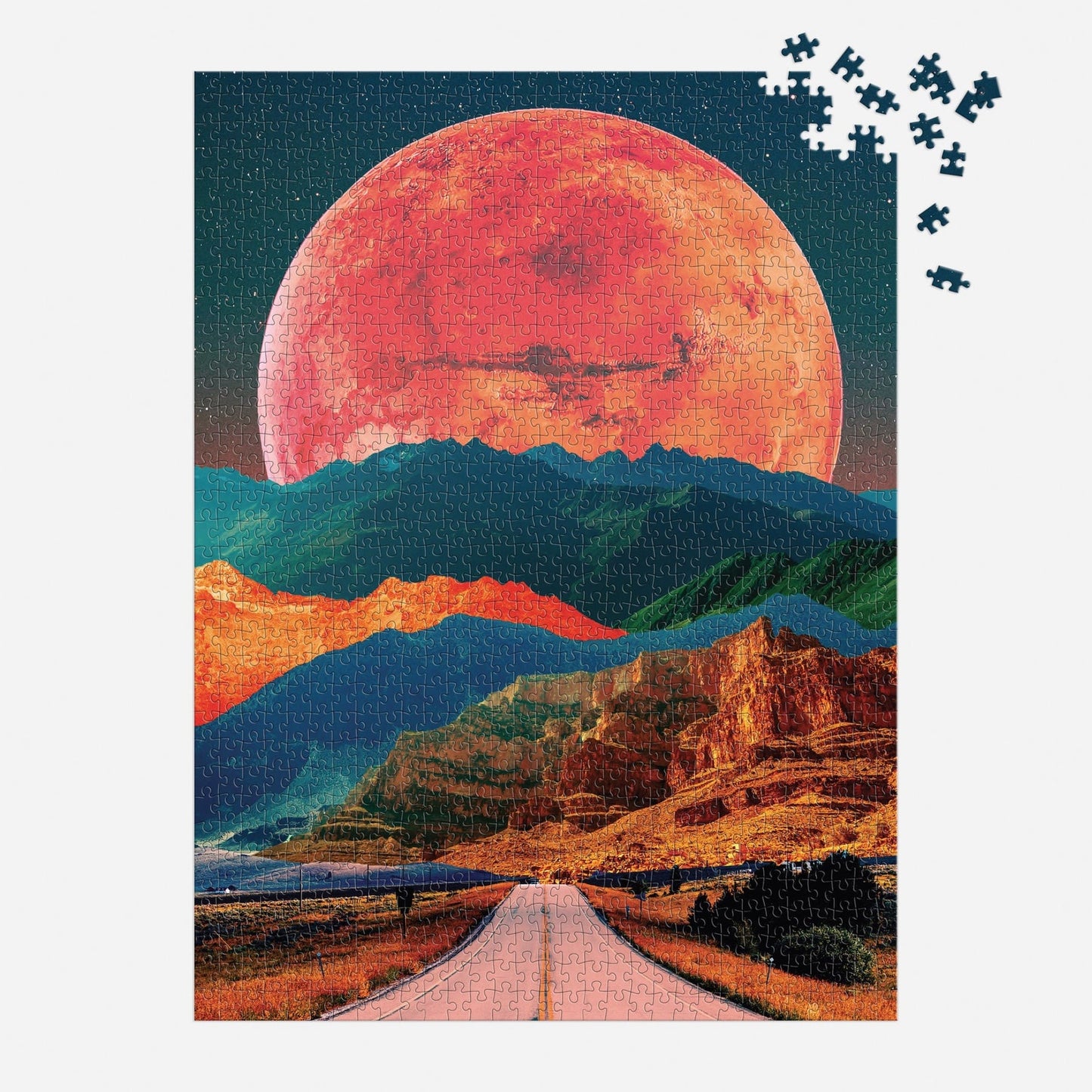 Cosmic Highway 1000 Piece Puzzle