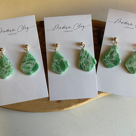 Modern Clay Company Waterfall Earrings