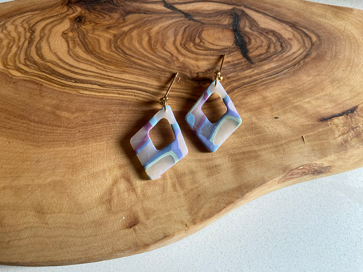 Modern Clay Company Bright Lights Earrings