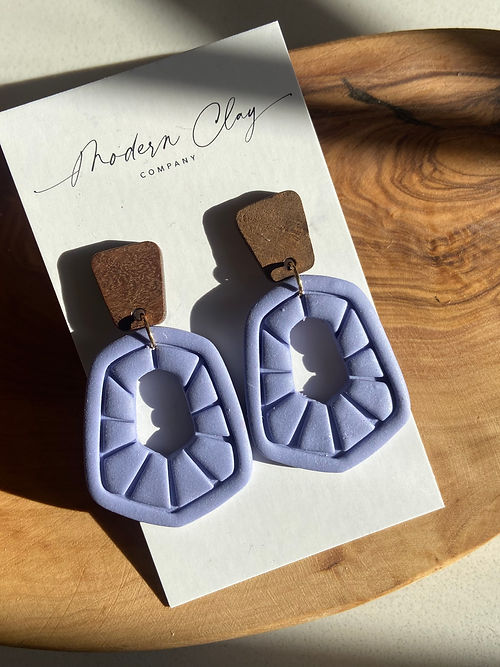 Modern Clay Company Pale September Earrings
