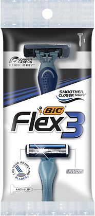 Bic Flex3 Single Disposable Razor