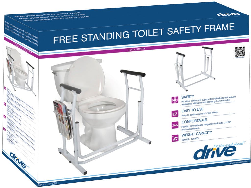 Drive Free Standing Toilet Seat Frame