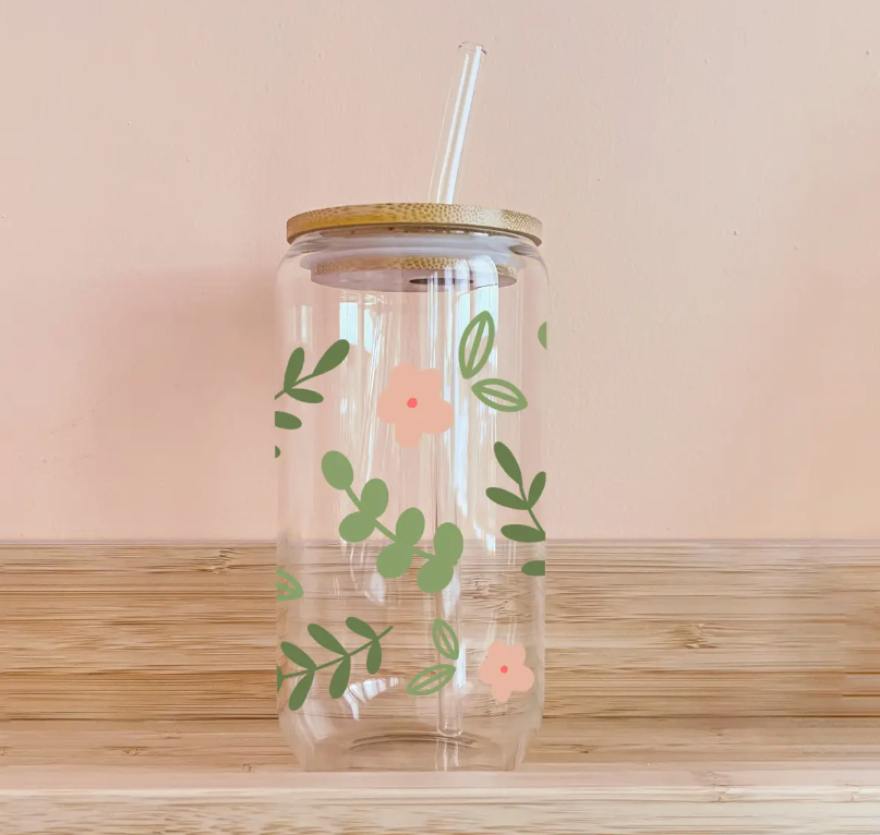Momy Glass Tumbler