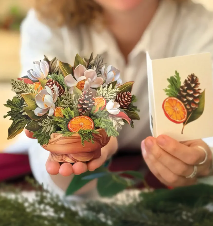 Fresh Cut Paper Holiday Pop-Up Cards