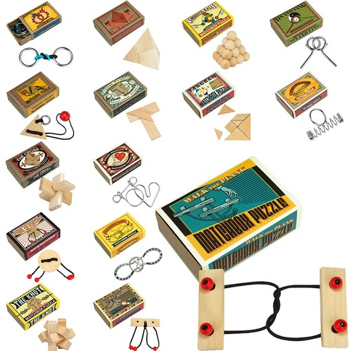 Professor Puzzle Mini Matchbox Games