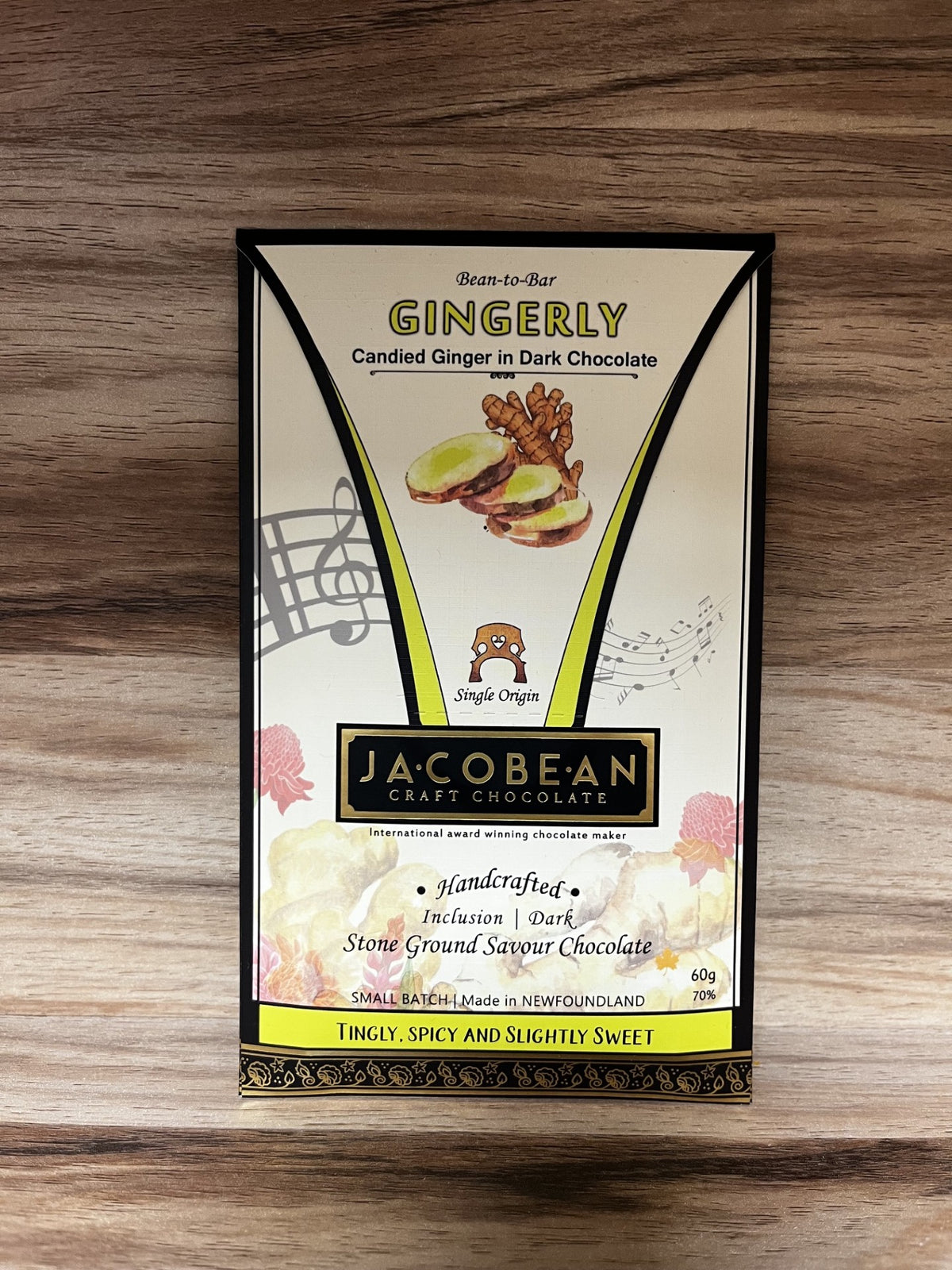 Jacobean Craft Chocolate 60g Bar