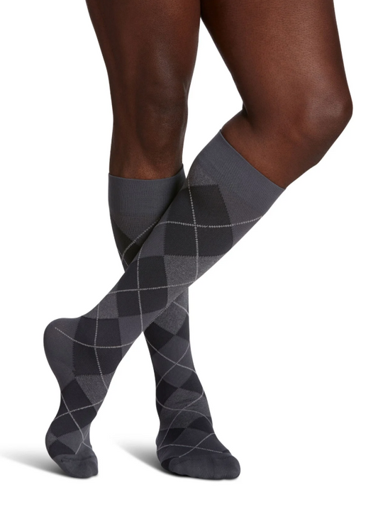 Sigvaris Men's Microfiber Shades 15-20mmHg Compression Socks