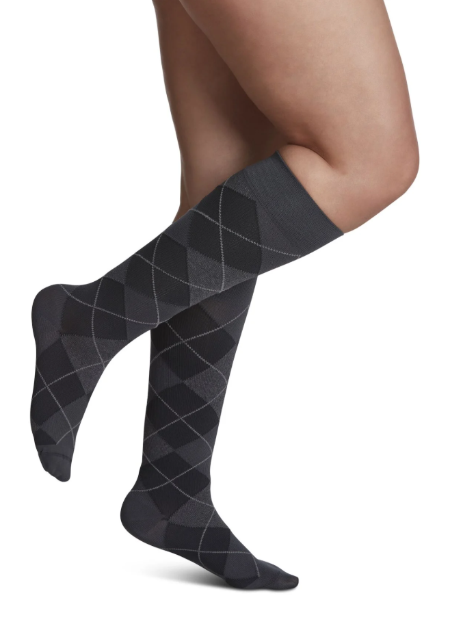 Sigvaris Women's Microfiber Shades 15-20mmHg Compression Socks
