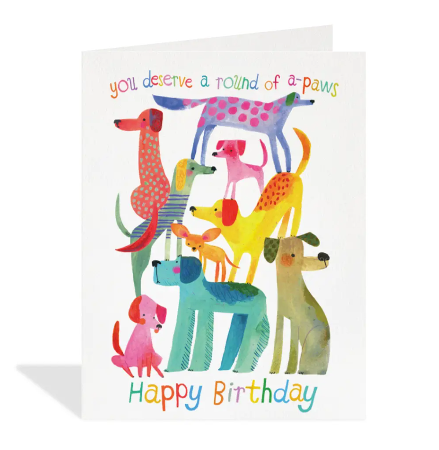 Halfpenny Postage Birthday Greeting Cards