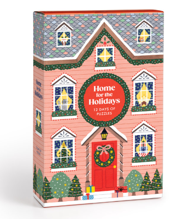 Home for the Holidays 500 Piece Advent Puzzle Calendar