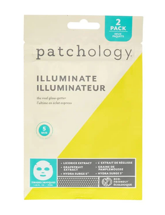 Patchology Illuminate Sheet Mask 2-Pack