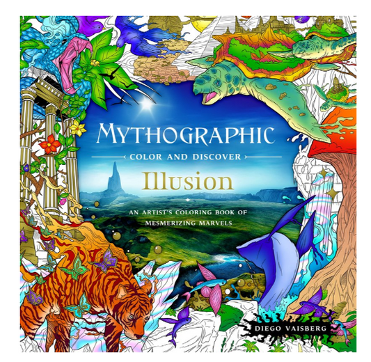 Mythographic Colour and Discover: Illusion Colouring Book