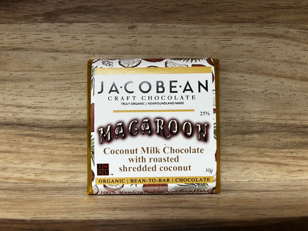 Jacobean Craft Chocolate 30g Bar