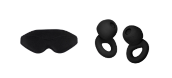 Comfy Cloud Sleep Mask With Noise-Cancelling Ear Plugs