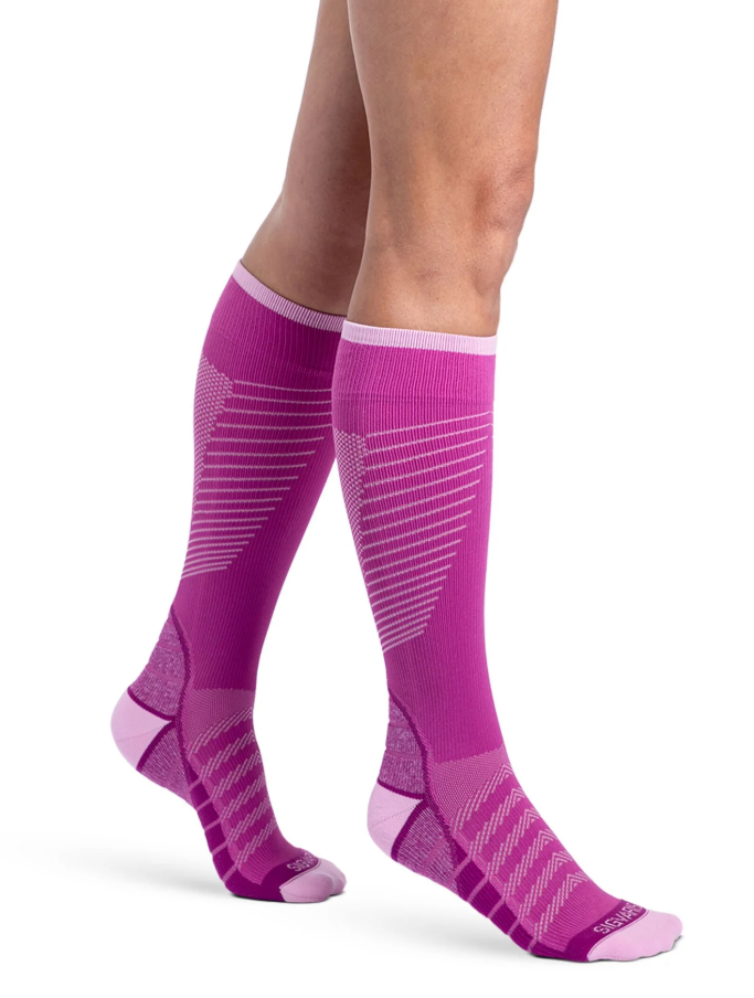 Sigvaris Unisex Motion Flow Tech 20-30mmHg Compression Socks