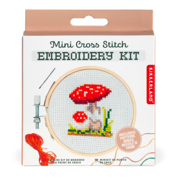 Mini Cross Stitch Embroidery Kit