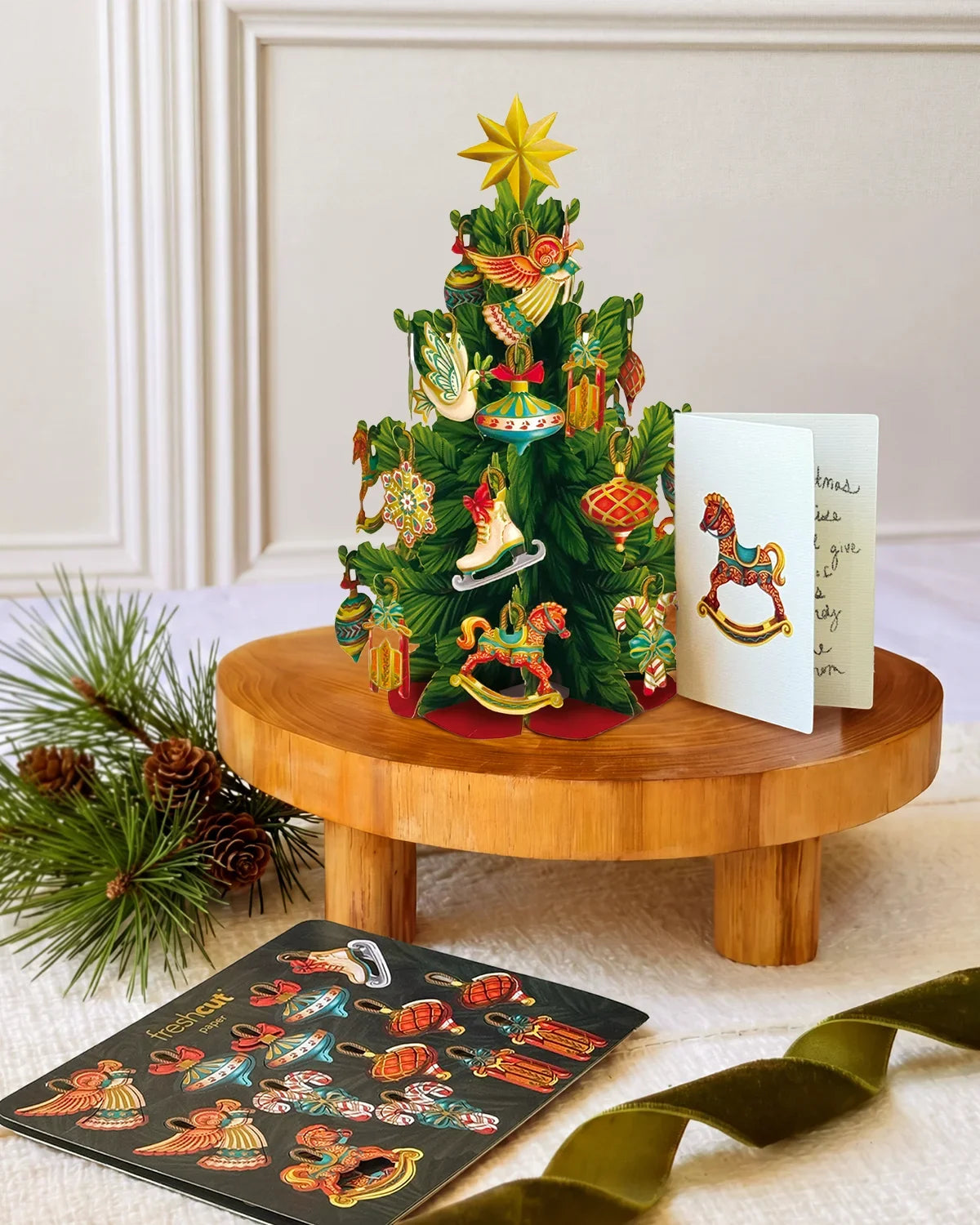 Fresh Cut Paper Holiday Pop-Up Cards