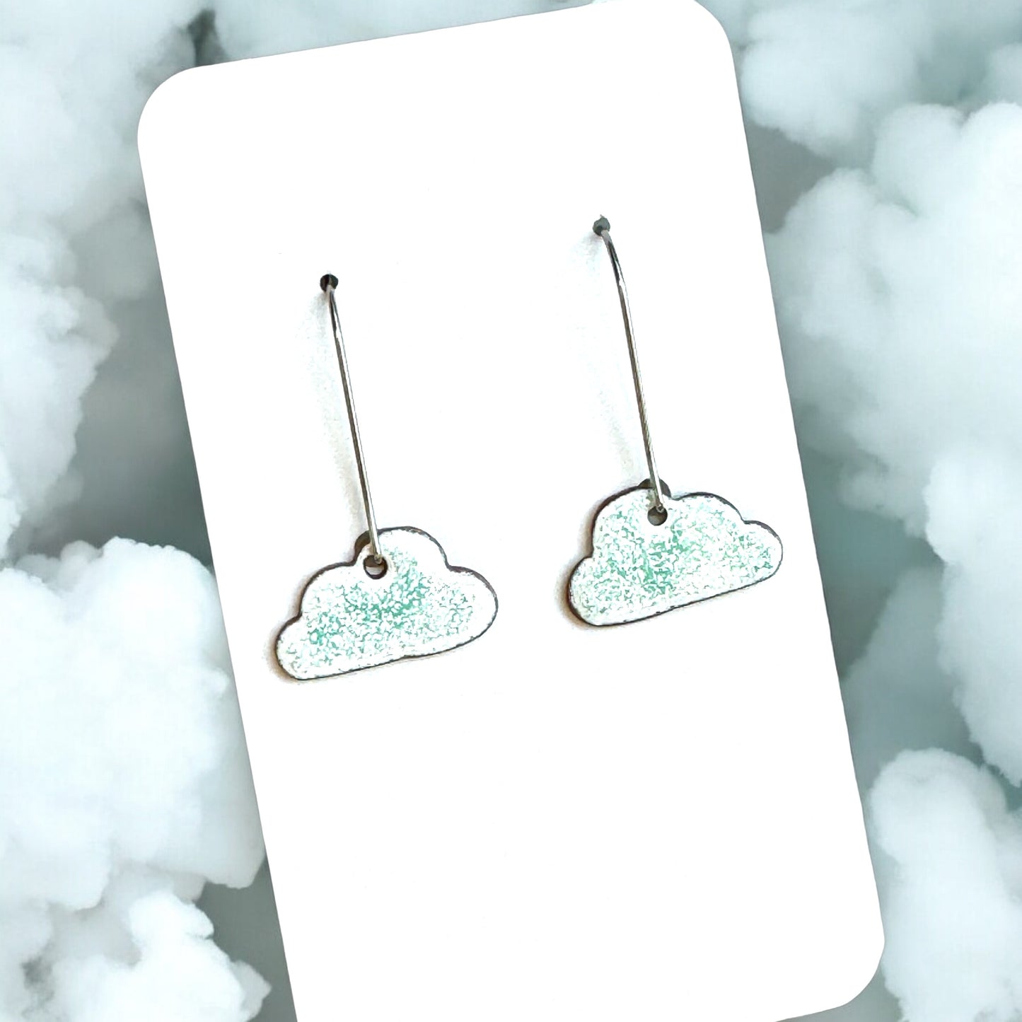 Aflame Creations Happy Cloud Earrings
