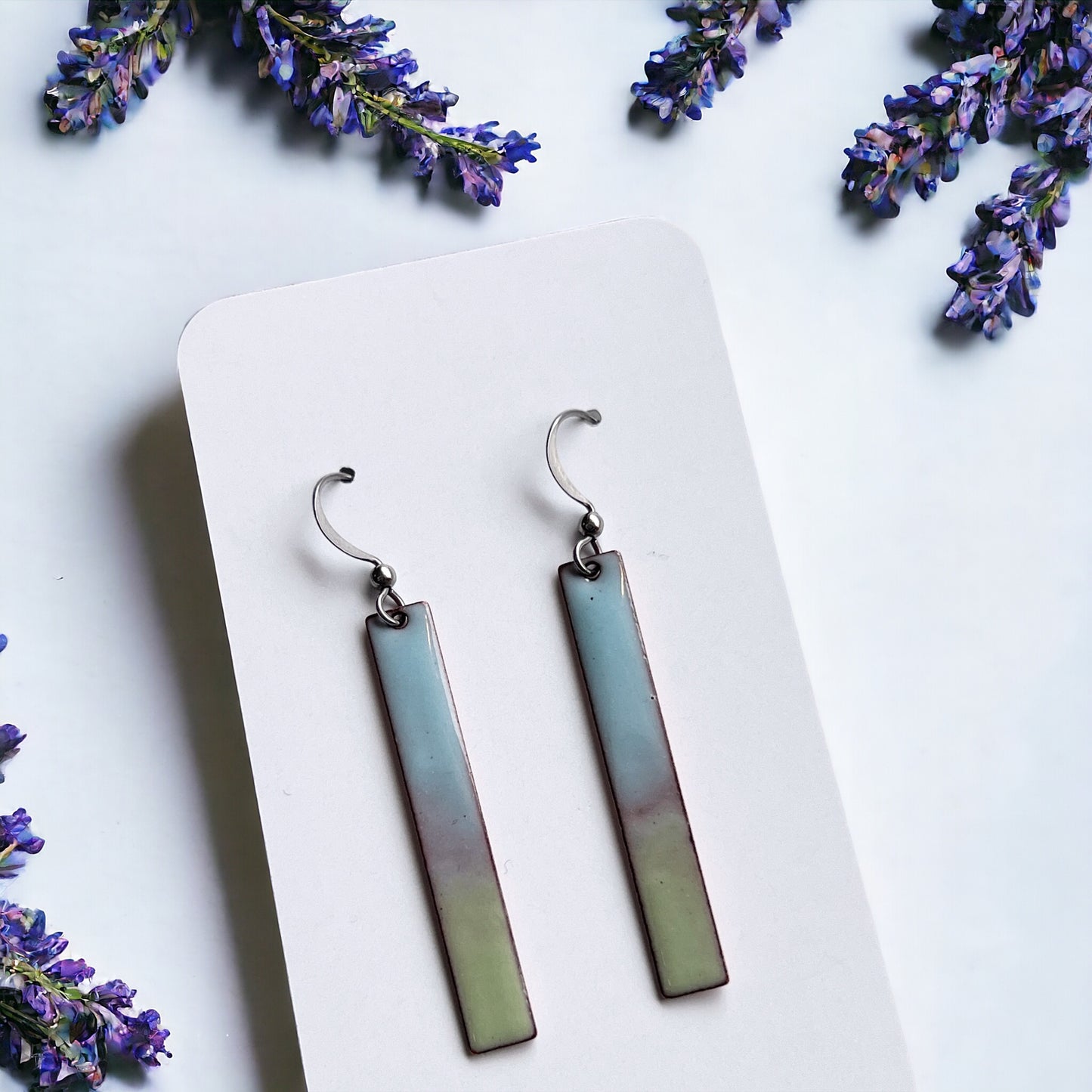 Aflame Creations Bar Earrings