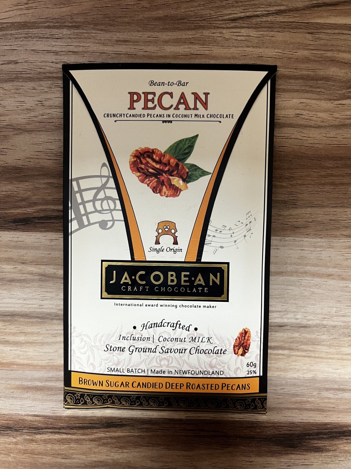 Jacobean Craft Chocolate 60g Bar