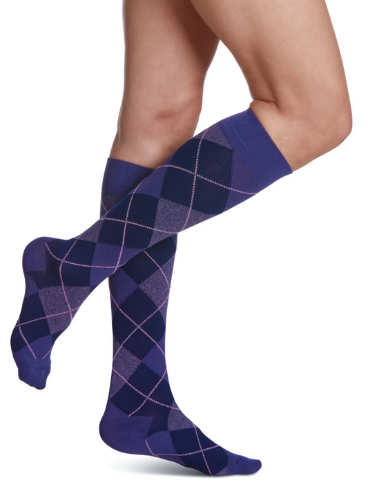 Sigvaris Women's Microfiber Shades 15-20mmHg Compression Socks