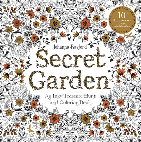 Secret Garden Adult Colouring Book