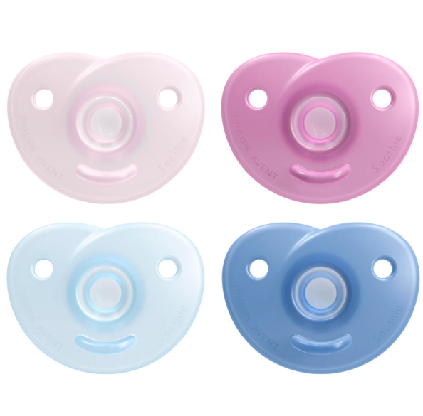 Philips-Advent Soothie Heart Pacifier - 2 pack