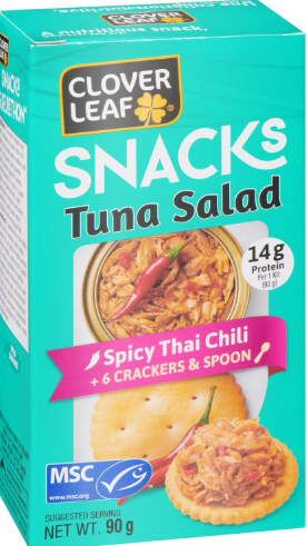 Clover Leaf Tuna Snacks-Spicy Thai
