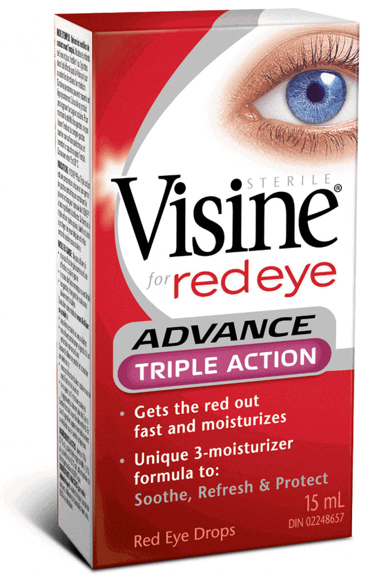 Visine Advanced Triple Action Multi Symptom Eye Drops