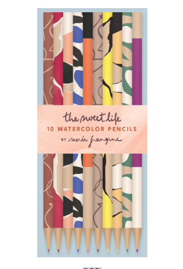 The Sweet Life: 10 Watercolor Pencils